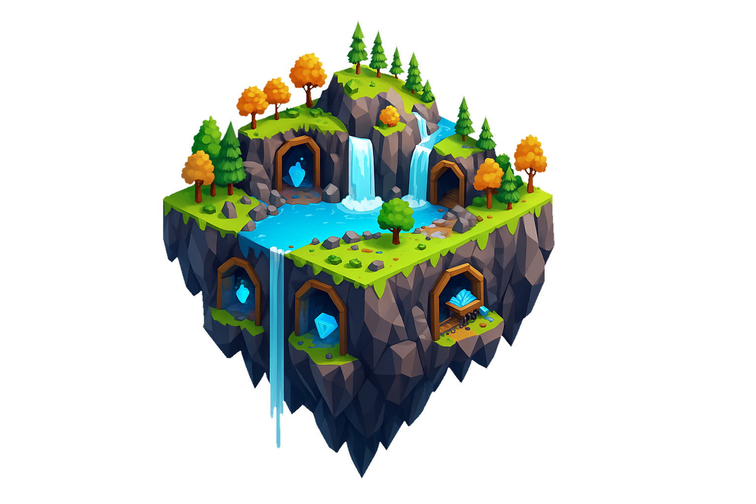 Mining Island